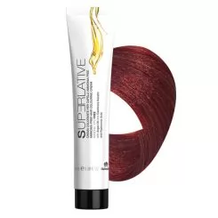 Фото Крем-краска для волос безаммиачная Farmagan Superlative 6.5 темный блонд махагон – 100 мл. - 1