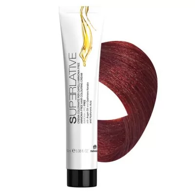 Сервис Безаммиачная крем–краска для волос Superlative 6.5 темный блонд махагон – 100 мл.