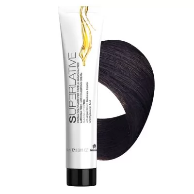 Безаммиачная крем–краска для волос Superlative 3 темно–коричневый – 100 мл.