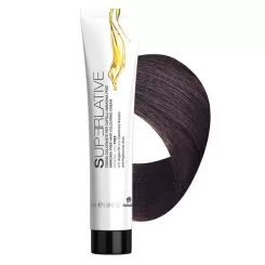 Фото Крем-фарба для волосся безаміачна Farmagan Superlative 4 коричнева - 100 мл. - 1