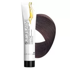 Фото Крем-фарба для волосся безаміачна Farmagan Superlative 5 світло-коричневий - 100 мл. - 1