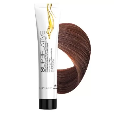 Технические данные Безаммиачная крем–краска для волос Superlative 7 блонд – 100 мл. 