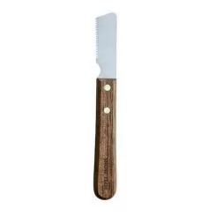 Фото Нож SHOW TECH для тримминга 18 зубьев 3240, с деревянной рукояткой - 1