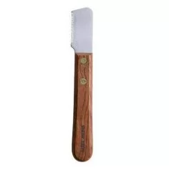 Фото Нож SHOW TECH для тримминга 20 зубьев 3260, с деревянной рукояткой - 1