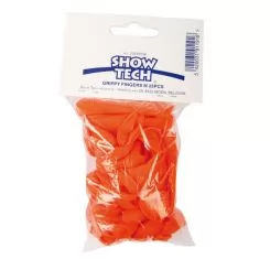 Фото Латексный напальчник SHOW TECH для тримминга оранжевый, размер M - 1