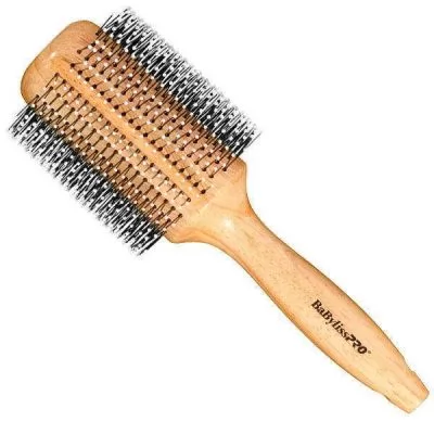 Сервіс Брашинг для волосся дерев'яний Babyliss Pro Wooden Brush 55 мм