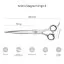 Характеристики Ножиці для стрижки тварин Artero Magnum Ergo 8,0 