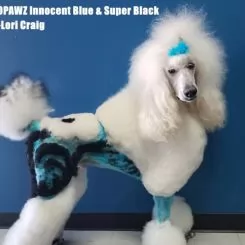 Фото Краска для шерсти Opawz Dog Hair Dye Innocent Blue 120 мл - 3