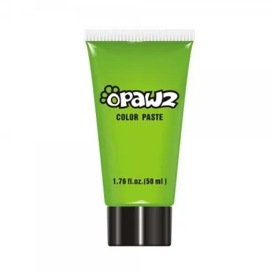 Сервіс Зелена паста для фарбування шерсті тварин Opawz Color Paste Green 52 мл