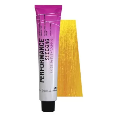Сервіс Коректор-інтенсифікатор для волосся без аміаку Performance Shocking Color Yellow – 100 мл.