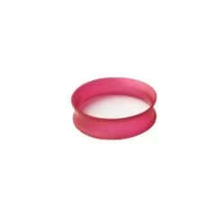 Фото Пластиковое кольцо для ножниц Sway красное 1 шт. - 1