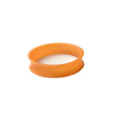 Все фото Пластиковое кольцо для ножниц Sway оранжевое 1 шт.