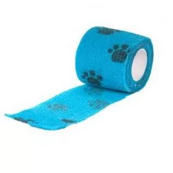 Фото Эластичный бинт для собак Show Tech Self-Cling Bandage Blue - 1