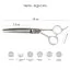 Характеристики Філірувальні ножиці для грумінгу тварин Yento Ergo Line 6,5