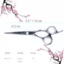 Фото Перукарські ножиці Sway Takuma Japan Line розмір 5,5 - 2