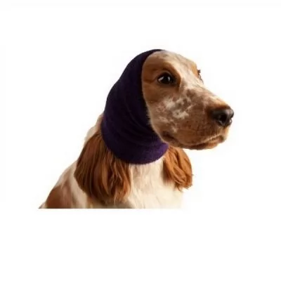 Відгуки на Бандаж для вух собак середній Show Tech Ear Buddy фіолетовий.