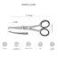 Сервіс Вигнуті ножиці для грумінгу тварин Artero Satin mini scissors curve 4,5