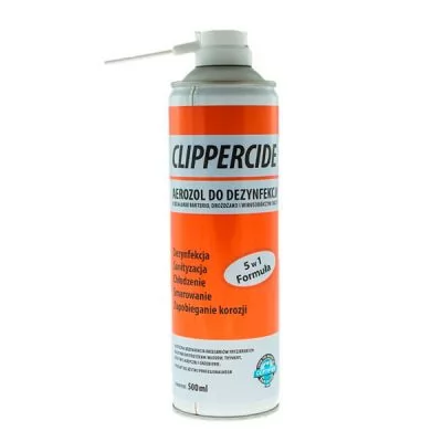 Сервис Аэрозоль для дезинфекции и смазки машинок Clippercide 500 мл.