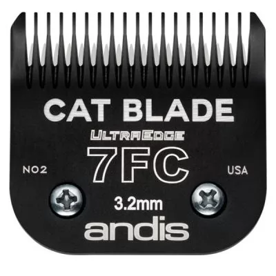Технические данные Ножевой блок для стрижки котов Andis Cat #7FC - 3,2 мм. 