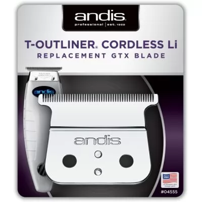 Фото Ніж на тример для стрижки Andis Cordless T-Outliner Li GTX Blade