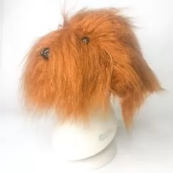 Фото Коричневий перука для голови манекена собаки MD06 - Плюшевий Ведмідь - 4