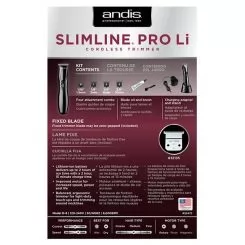 Фото Триммер Andis Slimline Pro li D8 Black US Edition - 5