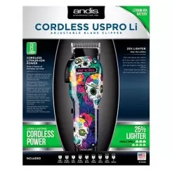 Фото Машинка для стрижки Andis Cordless UsPro Li Sugar Skull - 5