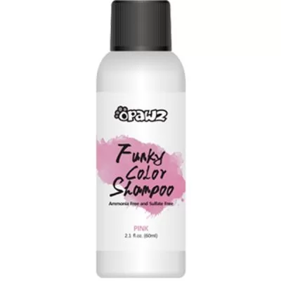Розовый оттеночный шампунь для животных Opawz Funky Color Pink 60 мл. - OW18-FC60PINK