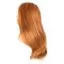 Маленький манекен для зачісок з штативом Ingrid натуральне волосся 35 см. - 2