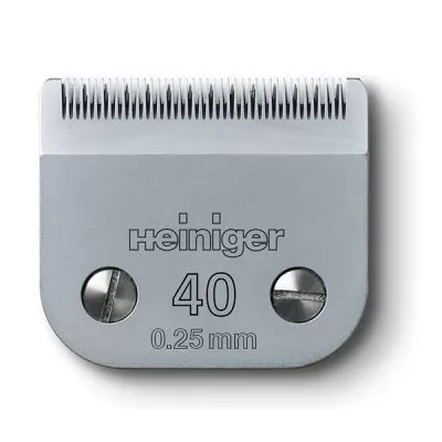 Ніж для стрижки тварин Heiniger 0,25 мм. # 40