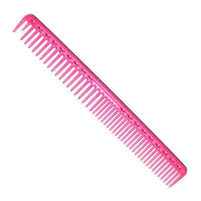 Расческа планка со скругленными зубцами YS Park 228 мм. - серия 333 Pink