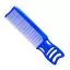 Синяя расческа для стрижки Y.S. Park Barbering 185 мм. Серия YS 246