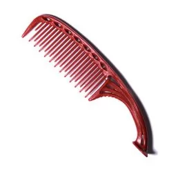 Фото Червоний гребінець для фарбування волосся Y.S. Park Shampoo and Tint 225 мм. Серії YS 605 - 1