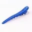 Синий зажим для волос Y.S. Park Shark Clip 106 мм.