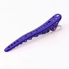 Фото Фиолетовый зажим для волос Y.S. Park Shark Clip 106 мм. - 1