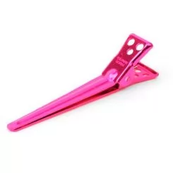 Фото Розовый зажим для волос Y.S. Park Clip M 70 мм. - 1
