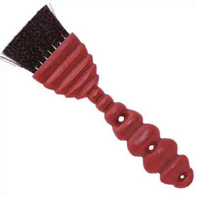 Червоний широкий пензлик для фарбування волосся Y.S. Park 230 мм.