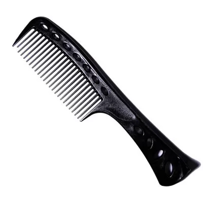Чорний гребінець для фарбування волосся Y.S. Park Shampoo та Tint 225 мм. Серії YS 601