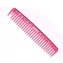 Фото Гребінець планка з округленими зубцями YS Park 200 мм. - серія 452 Pink - 1
