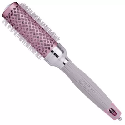 Отзывы на Термо брашинг для волос Olivia Garden Nano Thermic Think and Pink 34 мм.