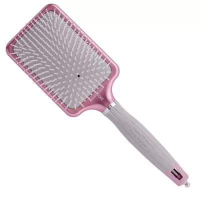 Щетка массажная Olivia Garden Nano Thermic Think and Pink