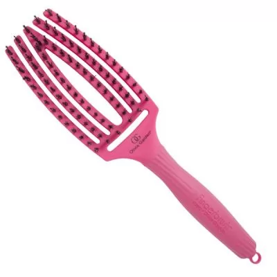 Щітка для укладки волосся Olivia Garden Finger Brush Pink