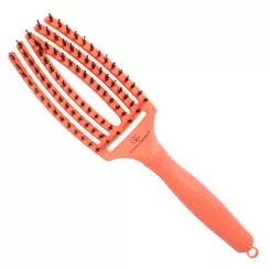 Фото Щетка для укладки волос Olivia Garden Finger Brush Coral - 1