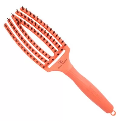 Щетка для укладки волос Olivia Garden Finger Brush Coral