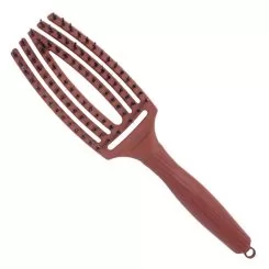 Фото Щетка для укладки волос Olivia Garden Finger Brush Chocolate - 1