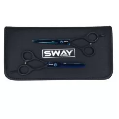 Фото Комплект перукарських ножиць Sway Art Crow Wing розмір 5,5 - 1