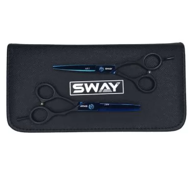 Фото Комплект перукарських ножиць Sway Art Crow Wing розмір 5,5