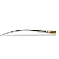 Фото Вигнуті ножиці для грумінгу тварин Barracuda Gold Line 6,5 дюймів - 4