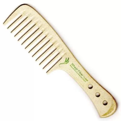 Отзывы на Гребень для волос Y2-Comb Wheat Fiber M06 Natural 21,6 см.