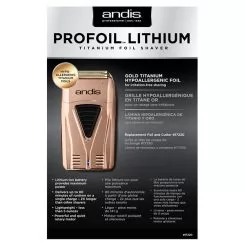 Фото Электробритва-шейвер Andis Profoil Lithium Plus Copper - 7